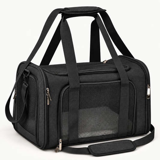 Sac de transport chat cabine avion, pliable et respirant – Pawavo Air