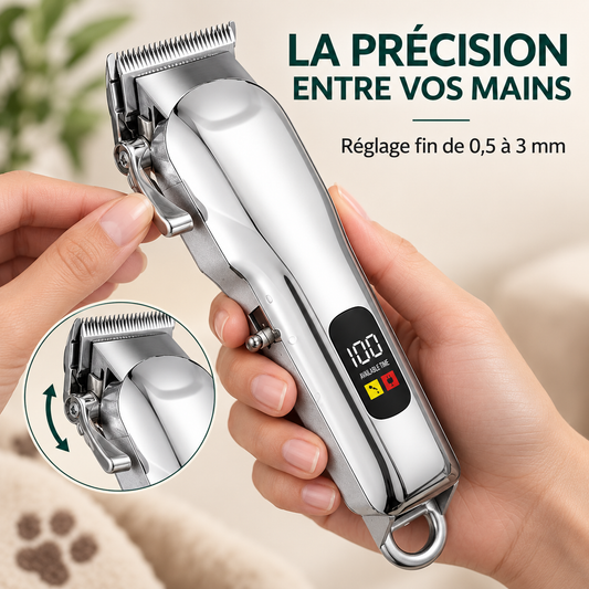 Tondeuse pour chien professionnelle sans fil – Pawavo TrimPro