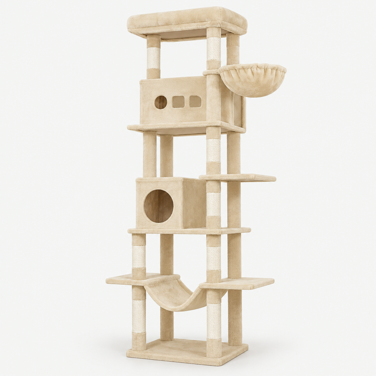 Arbre à chat XXL 210 cm – Pawavo Titan