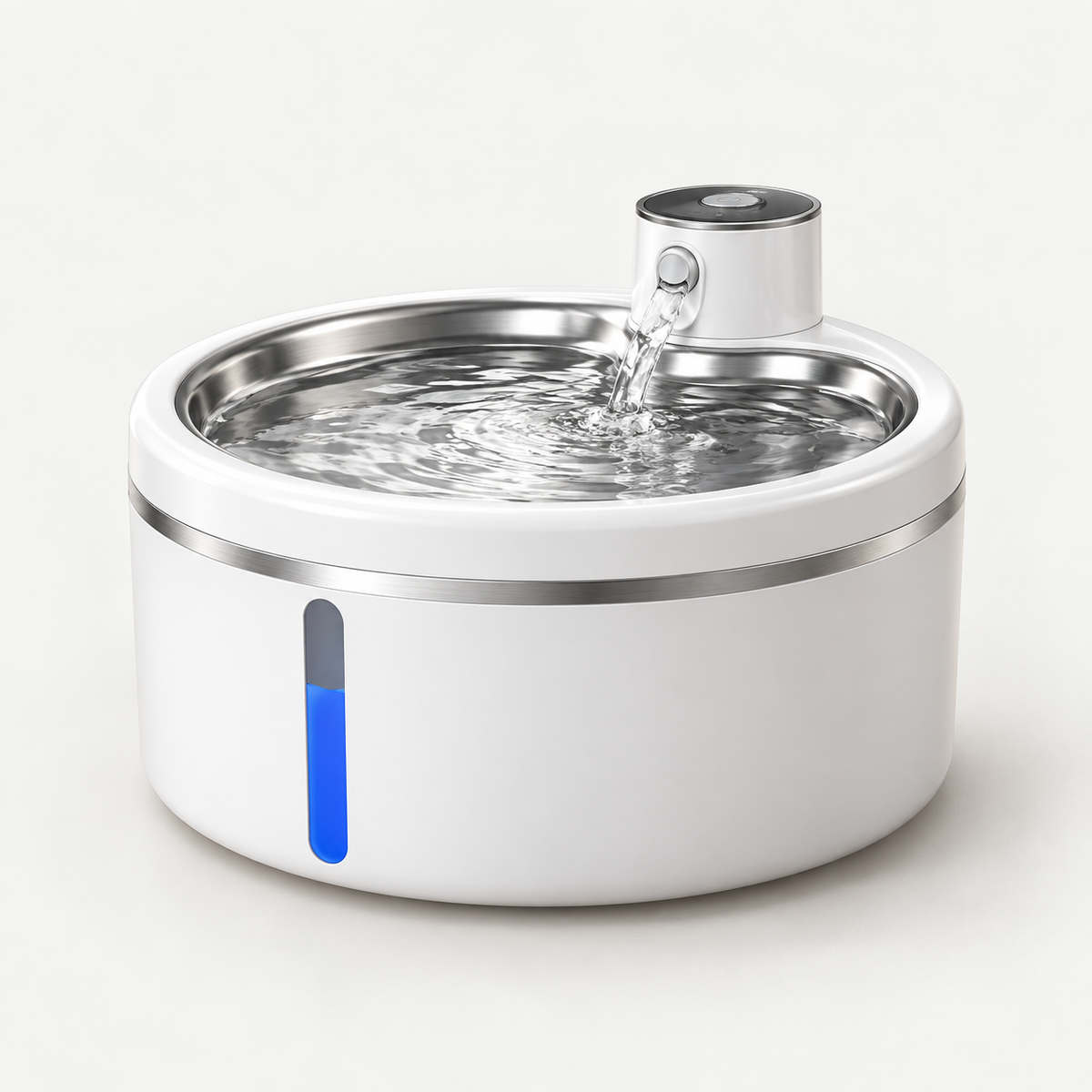 Fontaine à eau automatique pour chat avec détecteur de mouvement 2,5 L