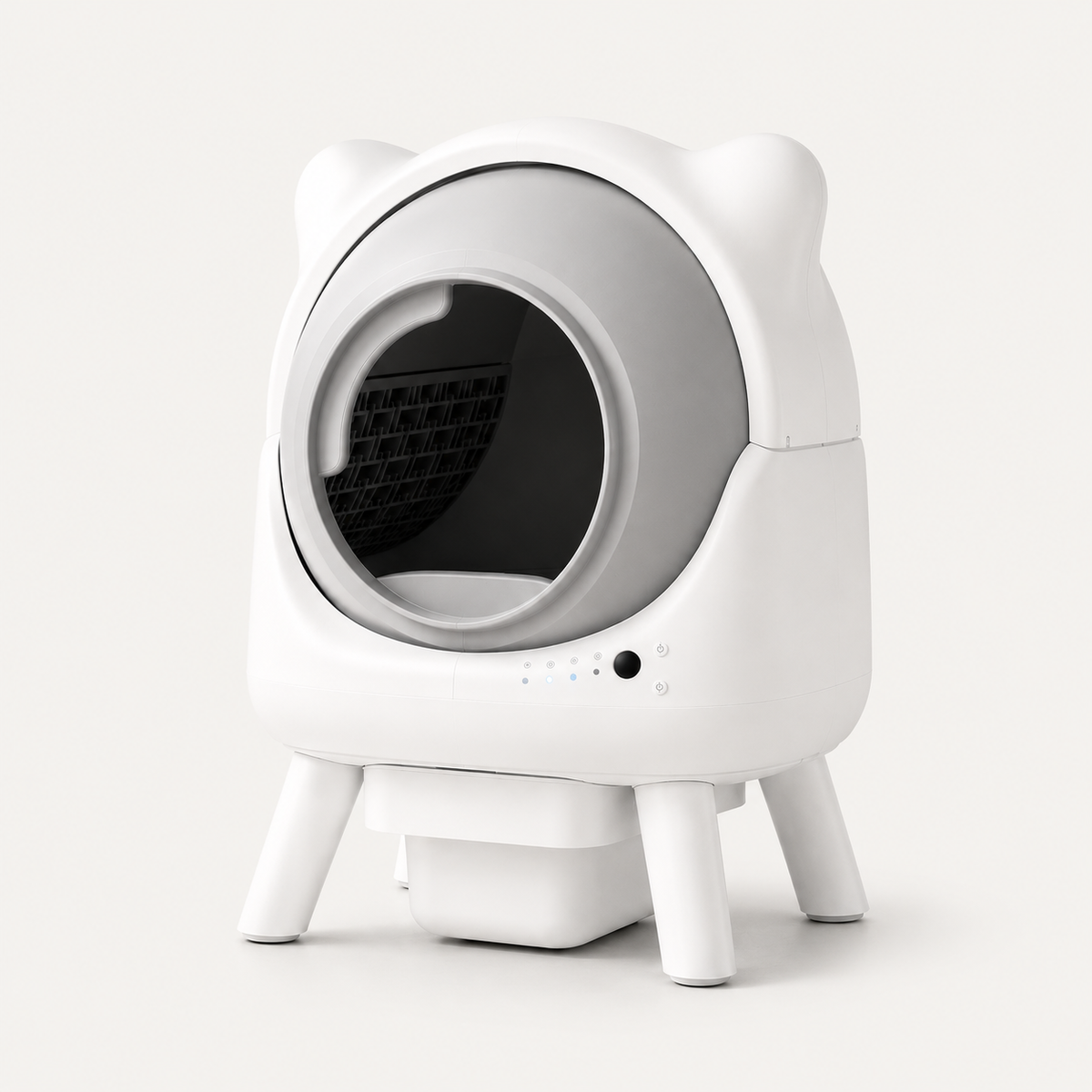 Litière Automatique pour Chat Fermée – Autonettoyante & Connectée