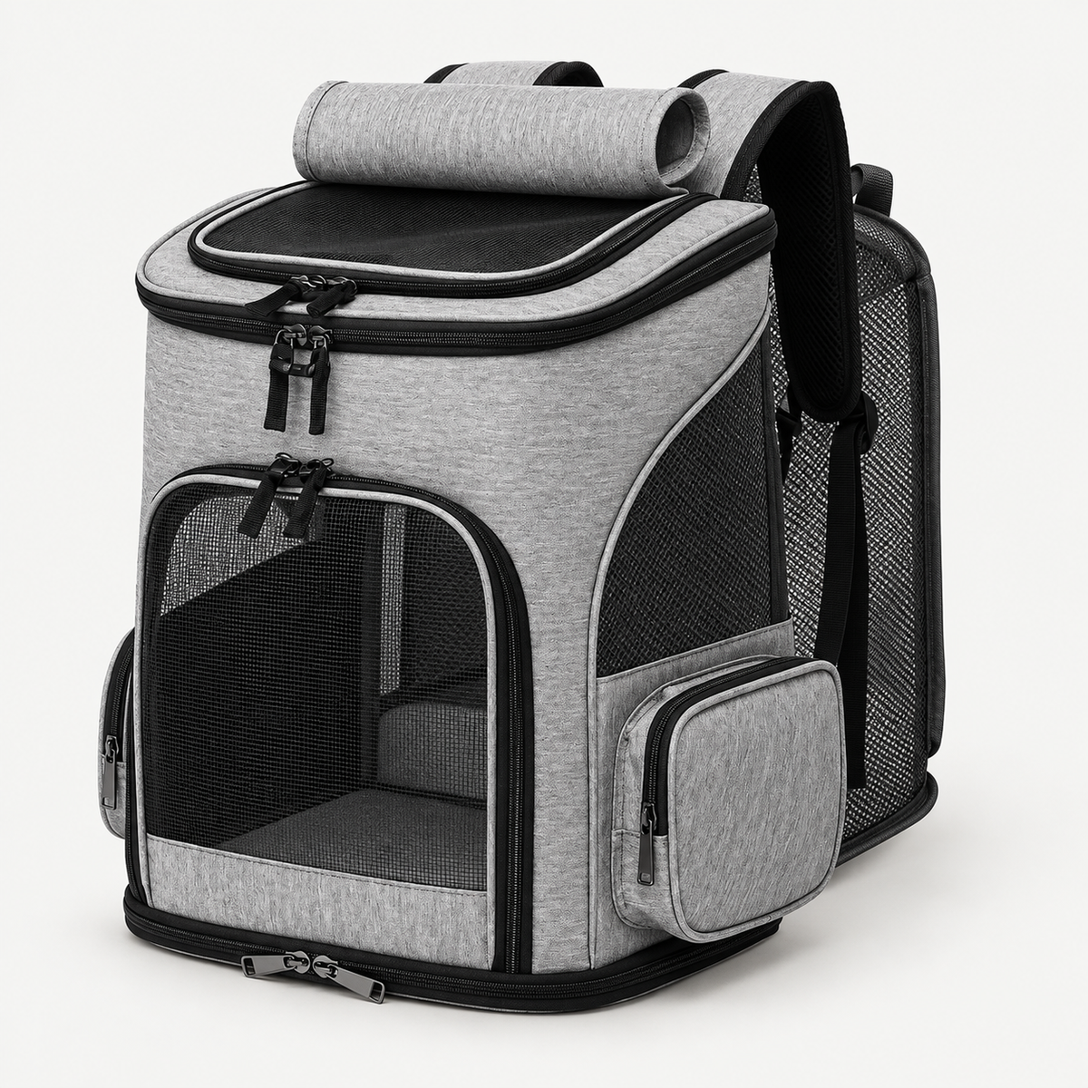 Sac à dos chat extensible, pliable et respirant à grande ouverture – Pawavo Expand