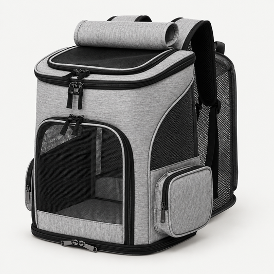 Sac à dos chat extensible, pliable et respirant à grande ouverture – Pawavo Expand