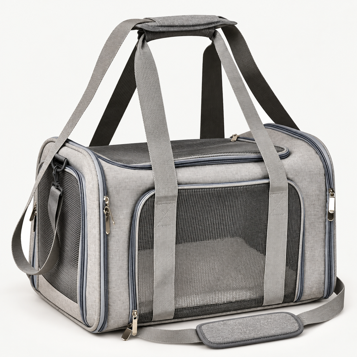 Sac de transport chat cabine avion, pliable et respirant – Pawavo Air