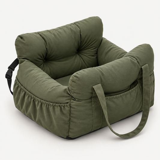 Siège auto pour chien rembourré – Pawavo Ride