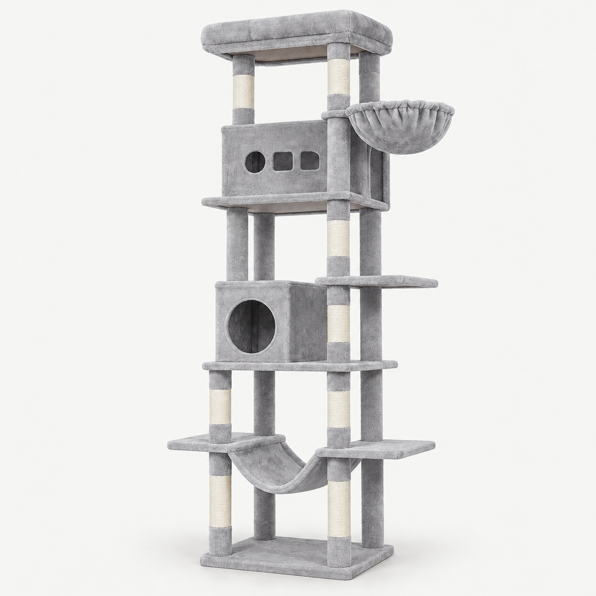 Arbre à chat XXL 210 cm – Pawavo Titan