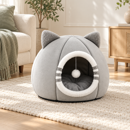 Niche pour chat cocon – Pawavo Mino