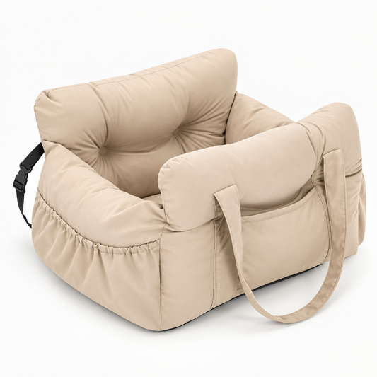 Siège auto pour chien rembourré – Pawavo Ride