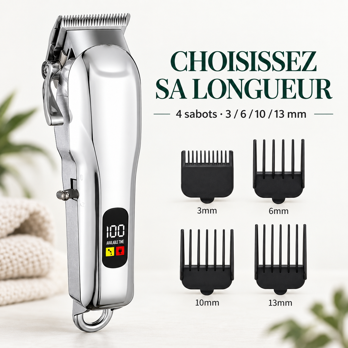 Tondeuse pour chien professionnelle sans fil – Pawavo TrimPro