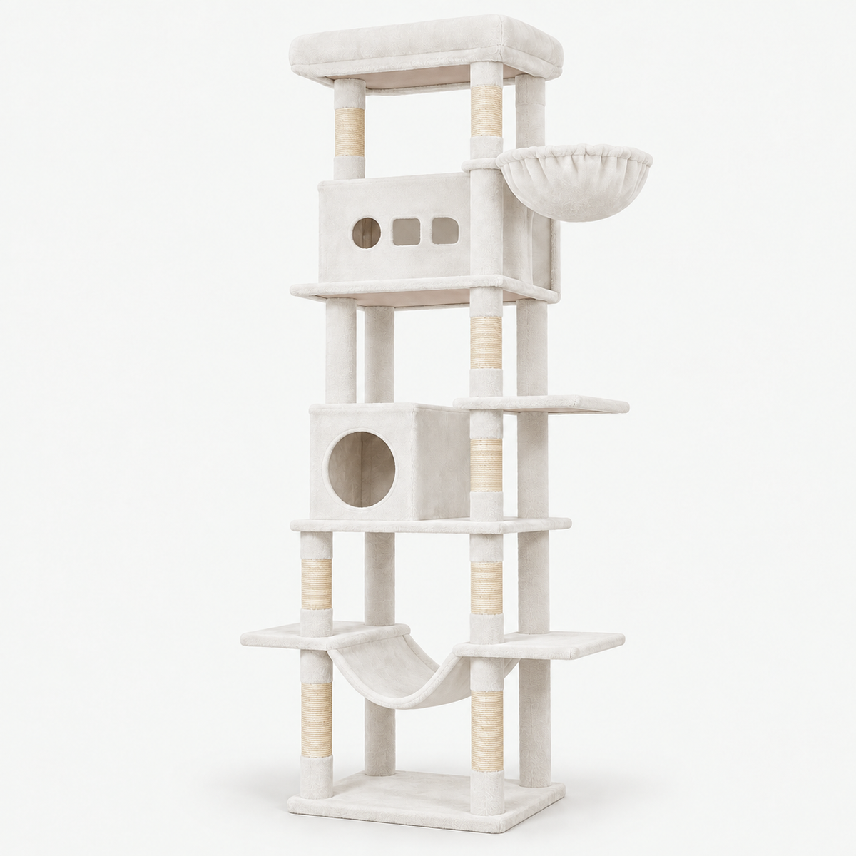 Arbre à chat XXL 210 cm – Pawavo Titan