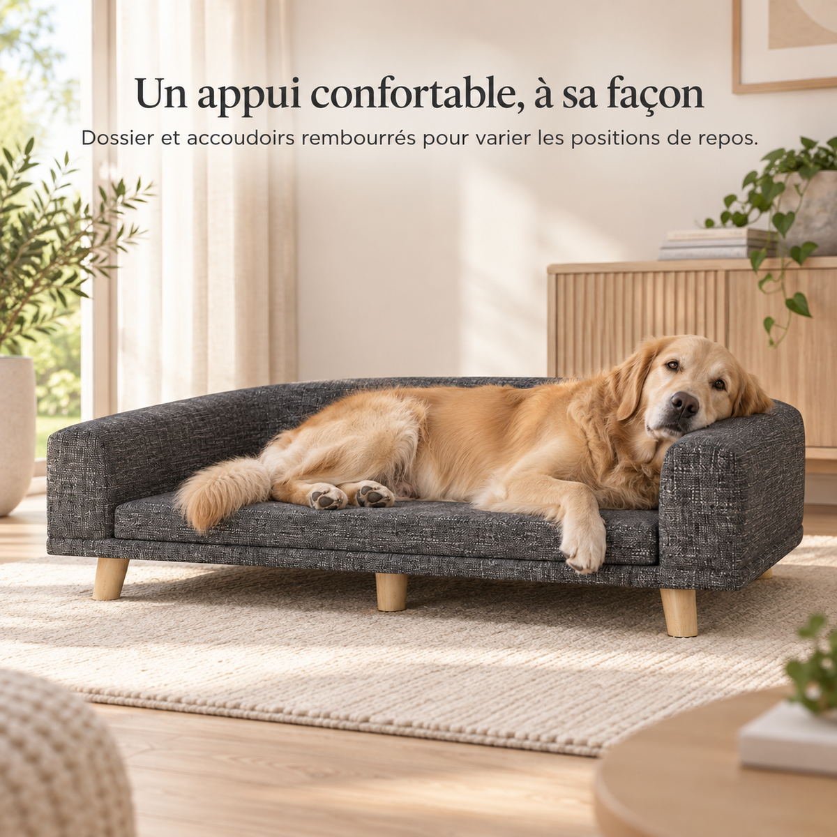 Canapé pour chien design – Pawavo Oslo