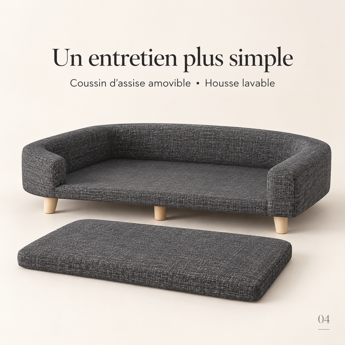 Canapé pour chien design – Pawavo Oslo