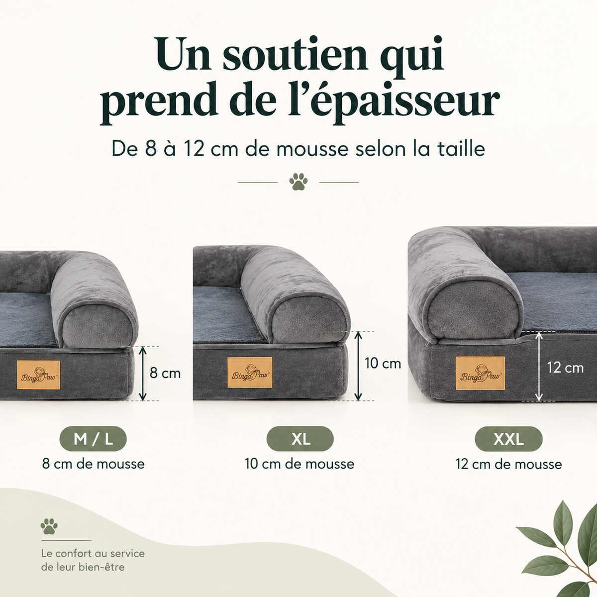 Panier orthopédique pour chien – Pawavo Nuvia