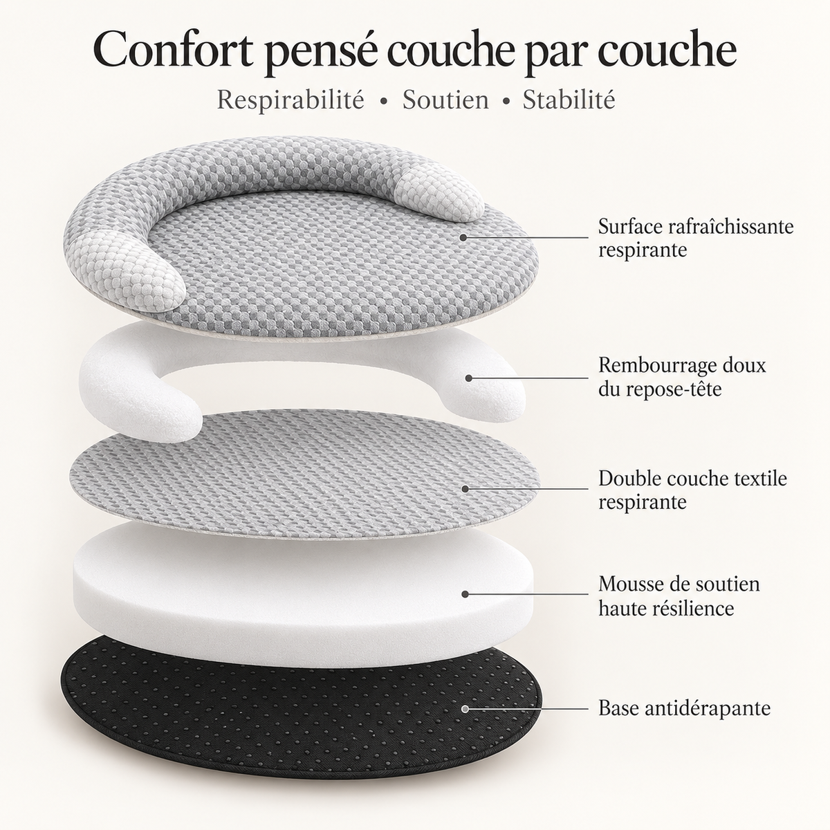Coussin rafraîchissant pour chien et chat – Pawavo Fresco