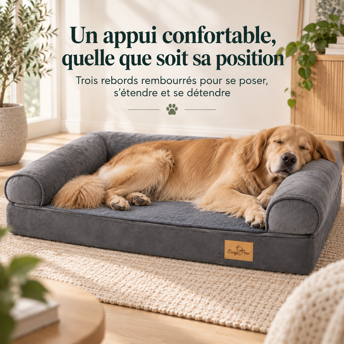 Panier orthopédique pour chien – Pawavo Nuvia