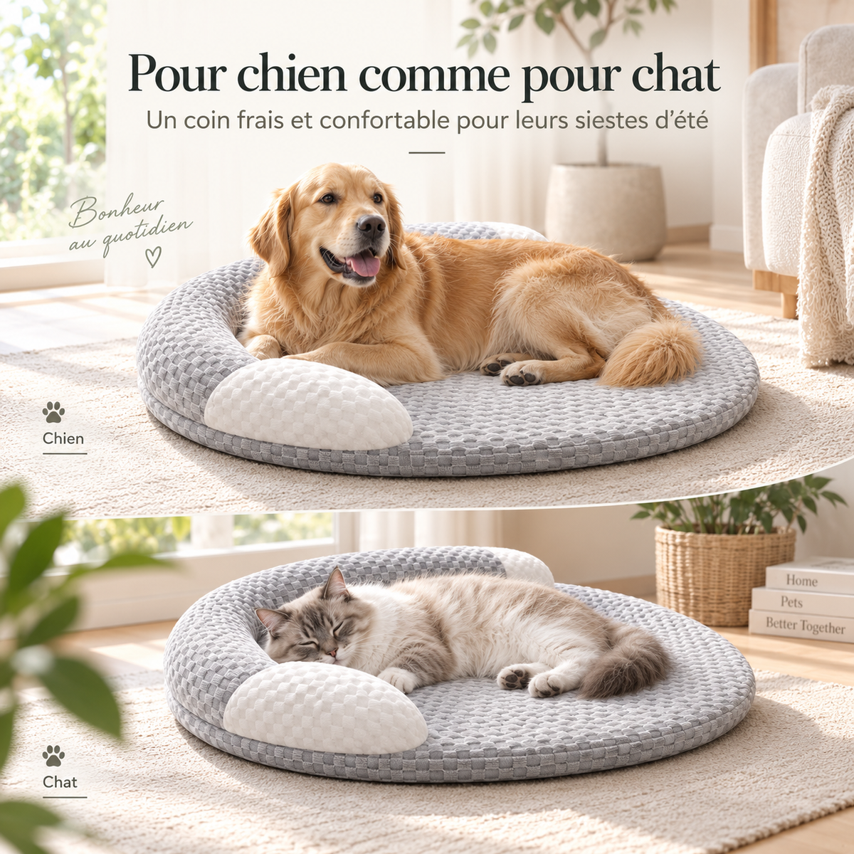 Coussin rafraîchissant pour chien et chat – Pawavo Fresco