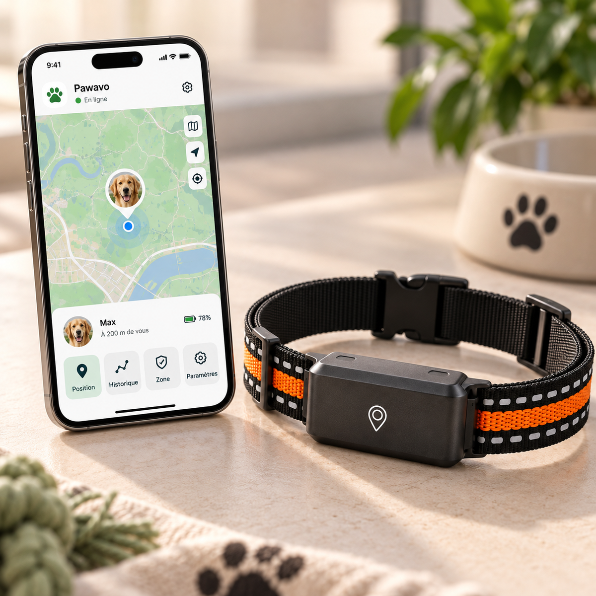 Connectez l’application