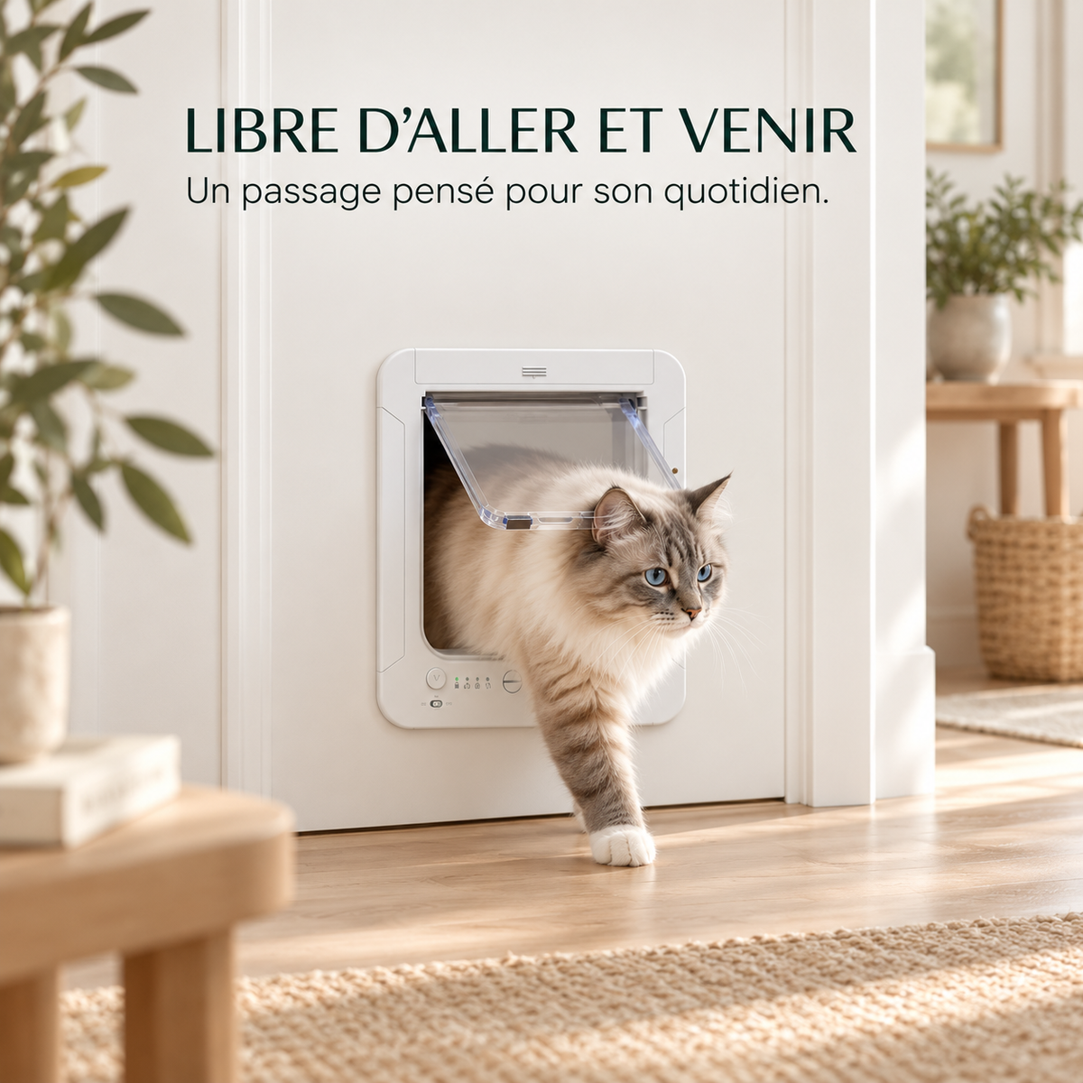 Chatière électronique RFID pour chat – Pawavo Select