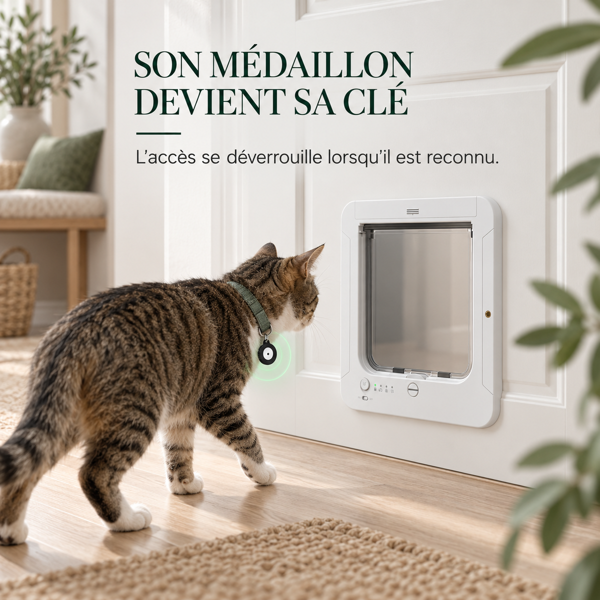 Chatière électronique RFID pour chat – Pawavo Select