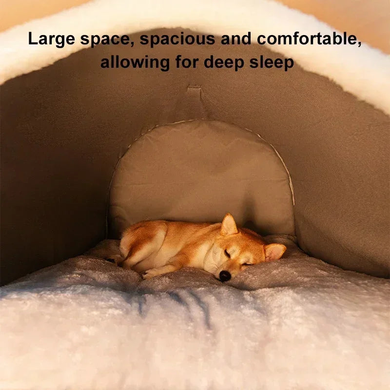 Niche pour Chien Intérieur – Douillette, Déhoussable & Antidérapante