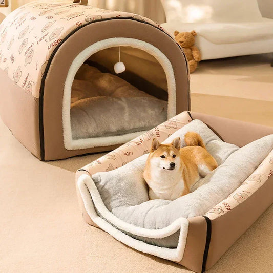 Niche pour Chien Intérieur – Douillette, Déhoussable & Antidérapante