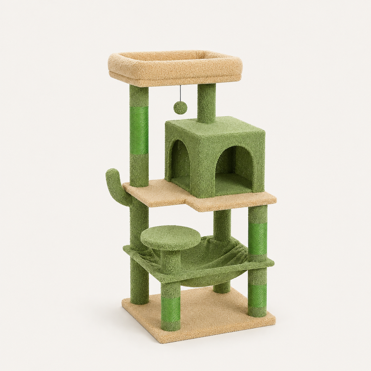 Arbre à chat design Cactus – Pawavo Verde