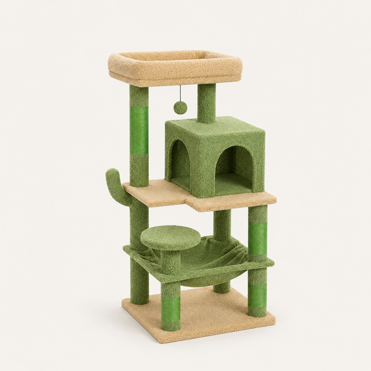 Arbre à chat design Cactus – Pawavo Verde