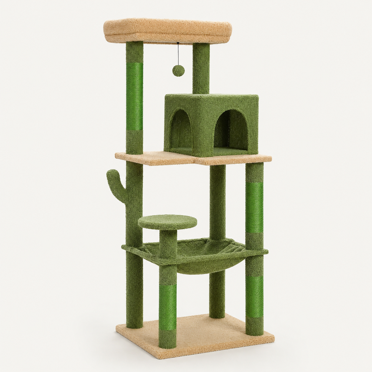 Arbre à chat design Cactus – Pawavo Verde
