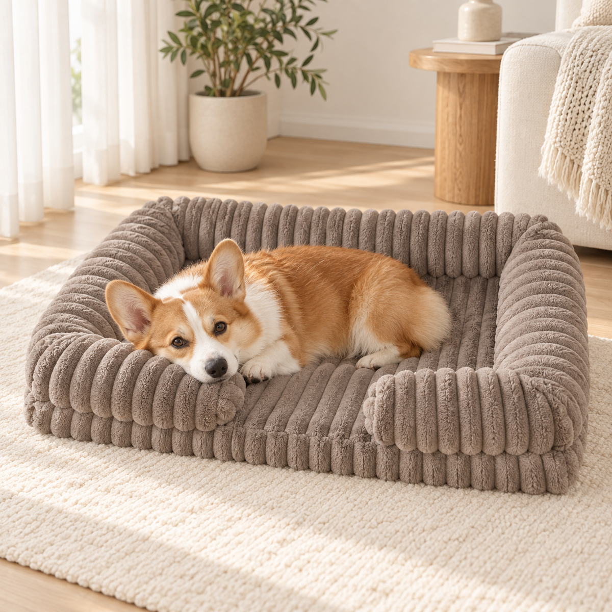 Panier orthopédique pour chien à mémoire de forme | Pawavo Nido