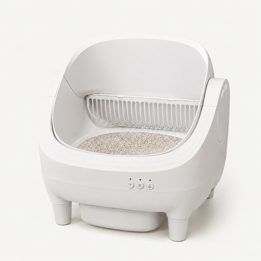 Litière Automatique pour chat – Autonettoyante, Connectée & Sécurisé