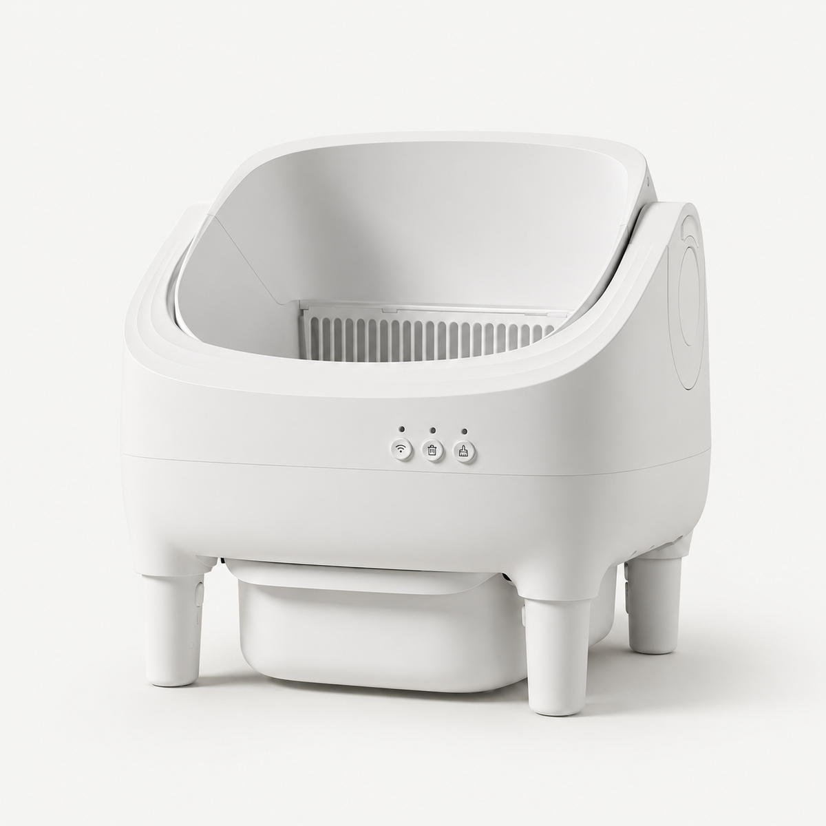 Litière Automatique pour chat – Autonettoyante, Connectée & Sécurisé