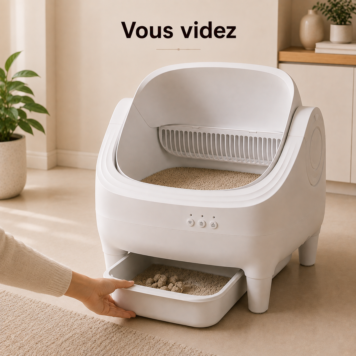 Vous videz